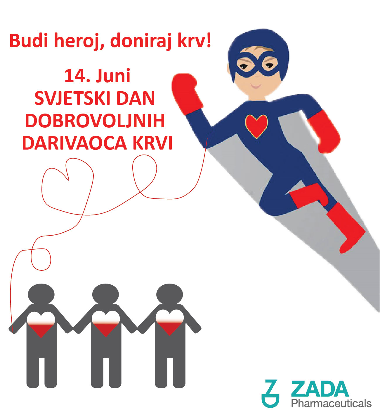 Svjetski dan dobrovoljnih davaoca krvi 14.06.